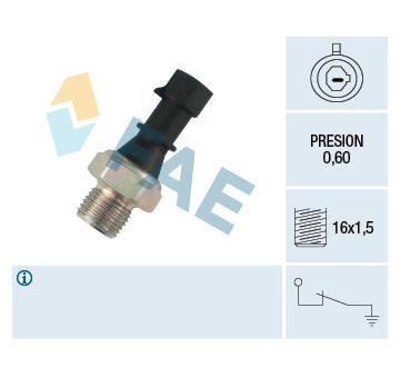 Olejový tlakový spínač FAE 12480