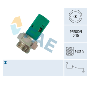 Olejový tlakový spínač FAE 12520