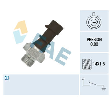 Olejový tlakový spínač FAE 12570