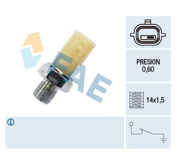 Olejový tlakový spínač FAE 12701