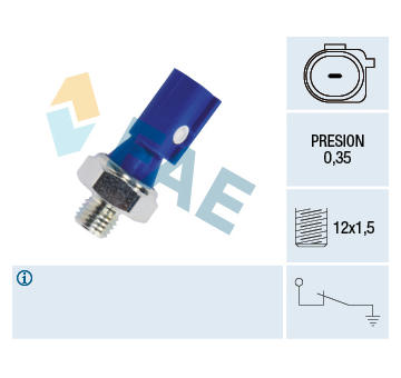 Olejový tlakový spínač FAE 12841