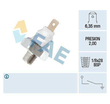 Olejový tlakový spínač FAE 12940