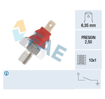 Olejový tlakový spínač FAE 12950