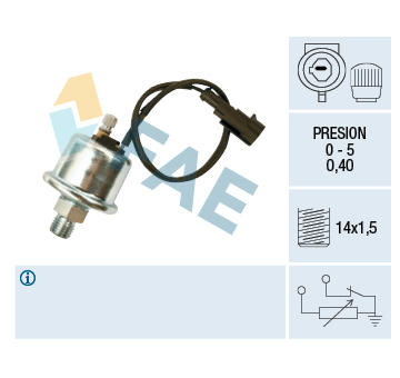 Snímač, tlak oleje FAE 14010