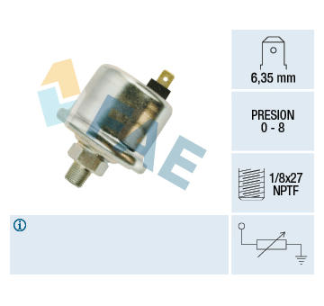 Snímač tlaku oleja FAE 14021