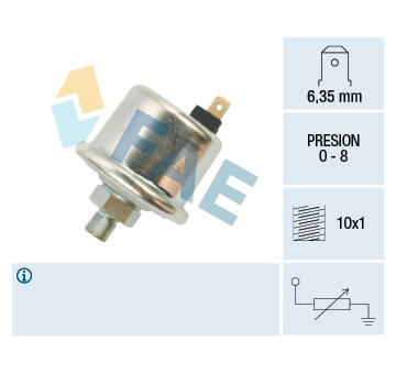 Snímač, tlak oleje FAE 14500