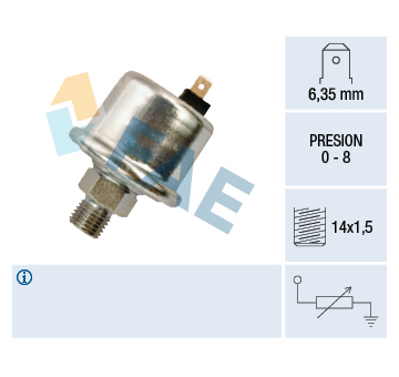 Snímač, tlak oleje FAE 14530