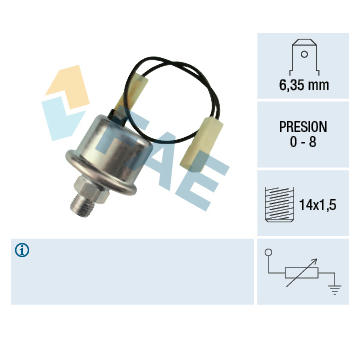Snímač, tlak oleje FAE 14551