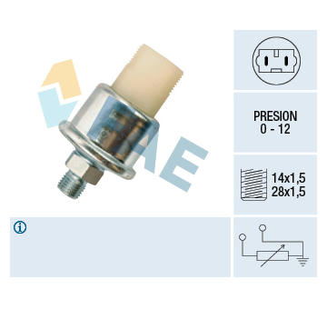 Snímač, tlak oleje FAE 14860