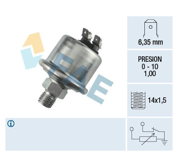 Snímač, tlak oleje FAE 14980