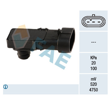 Senzor tlaku sacího potrubí FAE 15016