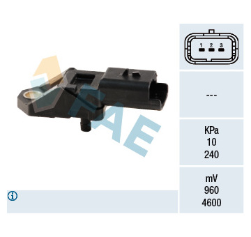 Senzor tlaku sacího potrubí FAE 15027