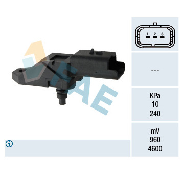 Senzor tlaku sacího potrubí FAE 15046