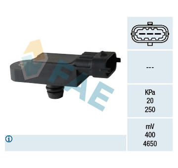Snímač tlaku v sacom potrubí FAE 15067