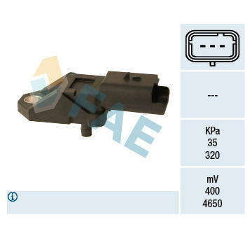 Senzor tlaku sacího potrubí FAE 15107