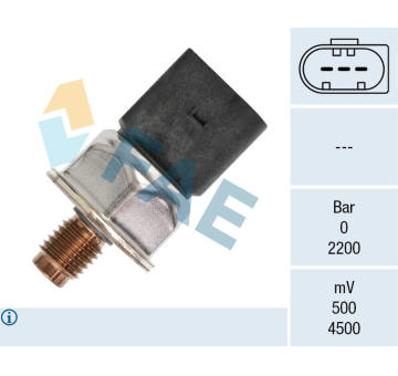 Snímač, tlak paliva FAE 15605