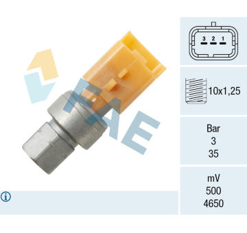 Tlakový vypínač, klimatizace FAE 15807