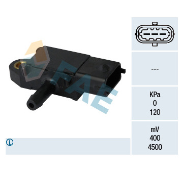 Senzor, tlak výfukového plynu FAE 16108