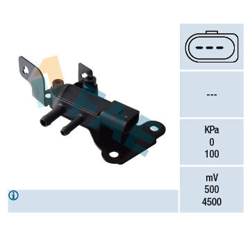 Senzor, tlak výfukového plynu FAE 16114