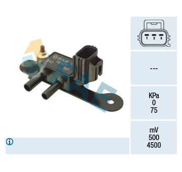 Senzor, tlak vyfuk.plynu FAE 16117