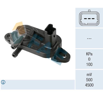 Senzor, tlak výfukového plynu FAE 16122
