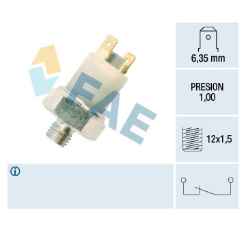 Olejový tlakový spínač FAE 18070