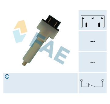 Spinac brzdoveho svetla FAE 24280