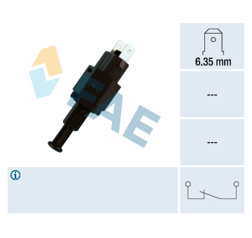 Spinac brzdoveho svetla FAE 24310