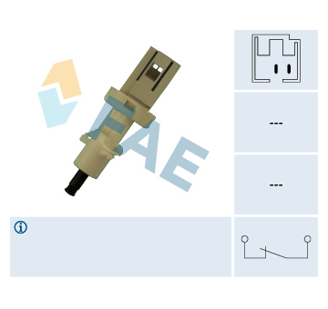 Spínač brzdového světla FAE 24400