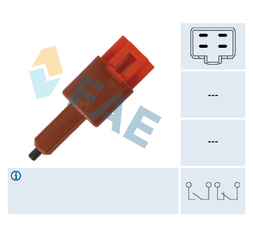 Spinac, ovladani spojky (GRA) FAE 24455