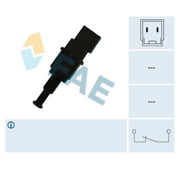 Spinac brzdoveho svetla FAE 24490