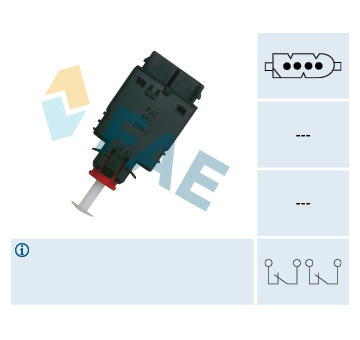 Spinac brzdoveho svetla FAE 24530