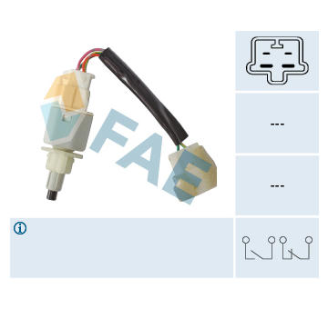 Spinac brzdoveho svetla FAE 24604