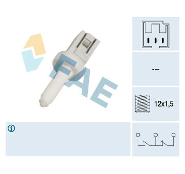 Spinac brzdoveho svetla FAE 24650