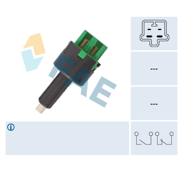 Spinac brzdoveho svetla FAE 24692