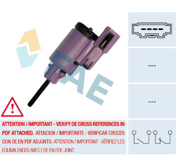 Spinac brzdoveho svetla FAE 24760