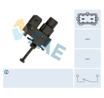 Spinac brzdoveho svetla FAE 24810