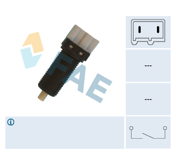 Spínač, ovládání spojky (GRA) FAE 24870