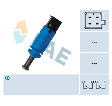 Spinac brzdoveho svetla FAE 24910