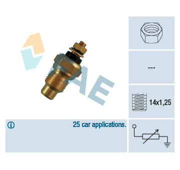 Snímač, teplota chladiva FAE 30260
