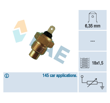 Snímač, teplota chladiva FAE 31020