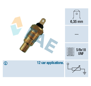 Snímač, teplota chladiva FAE 31110