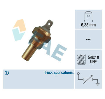 Snímač, teplota chladiva FAE 31150