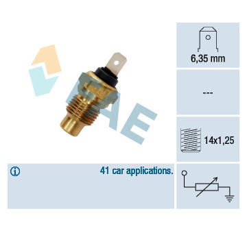 Snímač, teplota chladiva FAE 31280