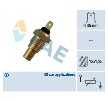 Snímač, teplota chladiva FAE 31680