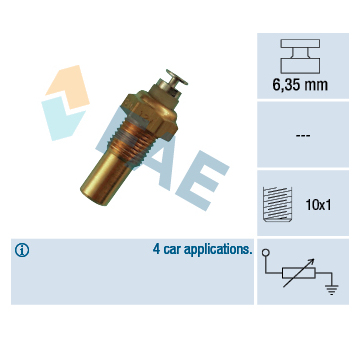 Snímač, teplota chladiva FAE 32100