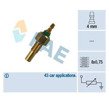 Snímač, teplota chladiva FAE 32170