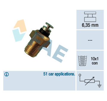 Snímač, teplota chladiva FAE 32180