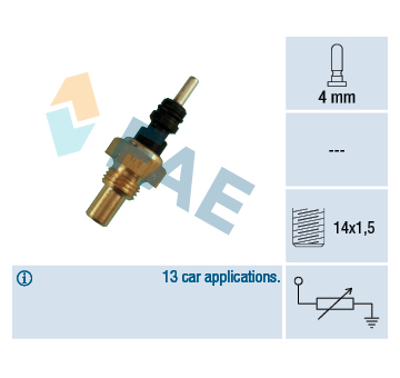 Snímač, teplota chladiva FAE 32250