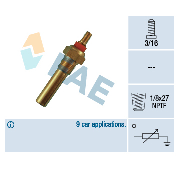 Snímač, teplota chladiva FAE 32300